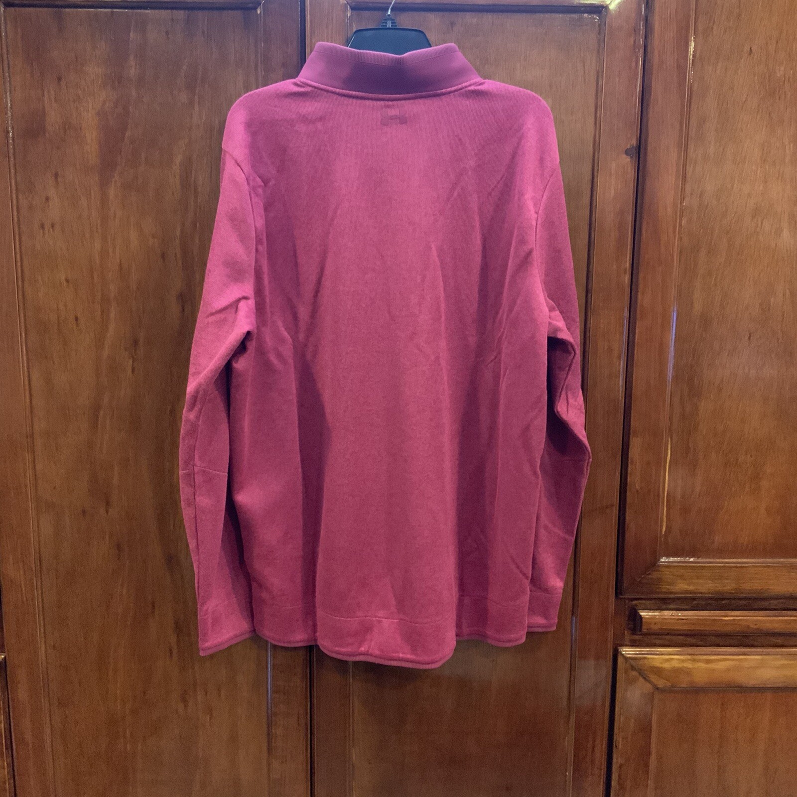 New Under Armour UA Golf Storm Men's Sweater Fleece Heather Snap Mock