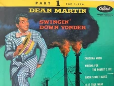 Dean Martin: Swingin' Down Yonder M- 45 rpm EP EAP 1-576 Part 1+bonus CD TESTED