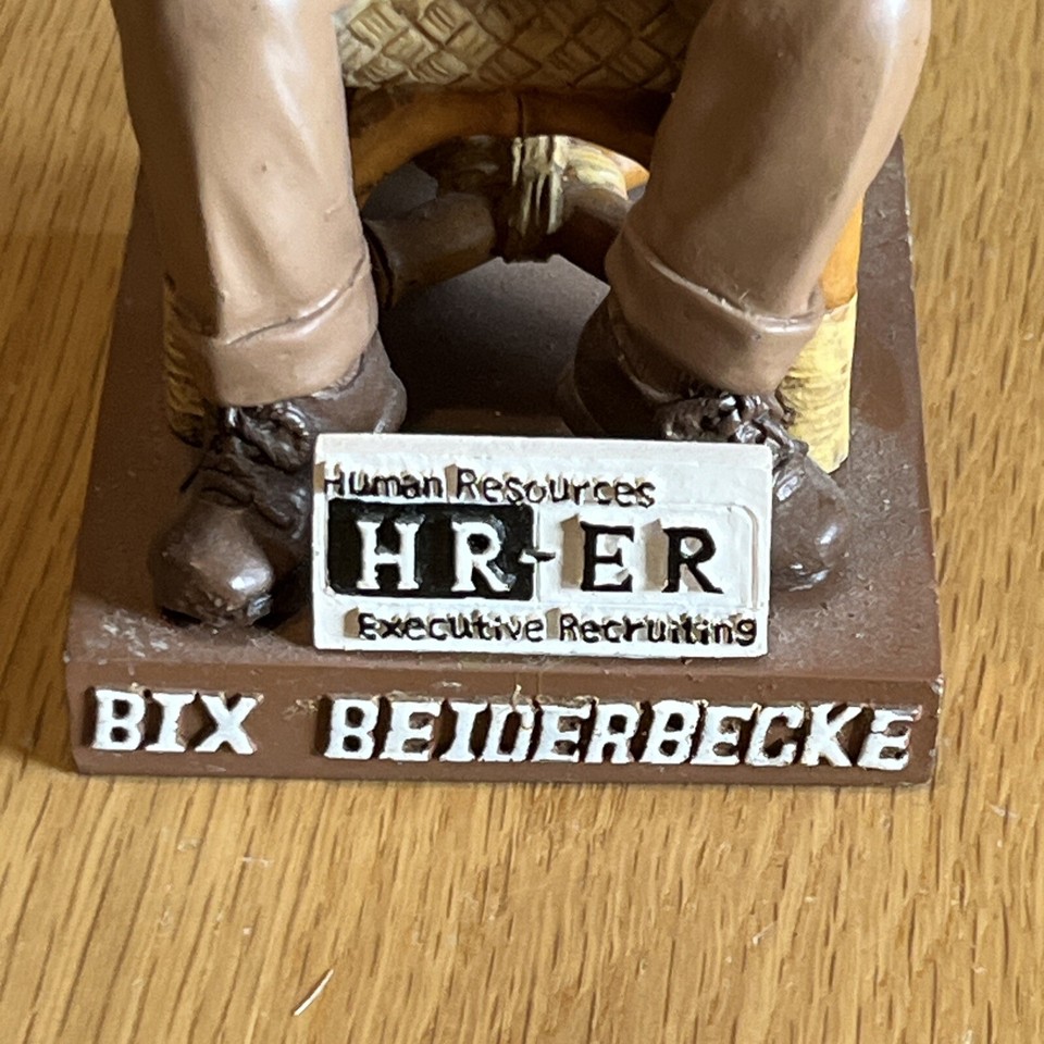 Bix Beiderbecke Bobblehead Legendary Jazz and Composer