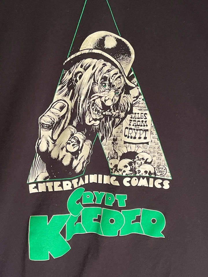 Camiseta Tales From The Crypt Naranja Mecánica Cómic Marca Independiente 3XL Foto 2 de 4