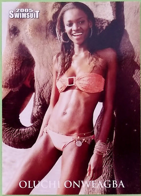 2005 SPORTS ILLUSTRATED SWIMSUIT Trading Card #76   OLUCHI ONWEAGBA