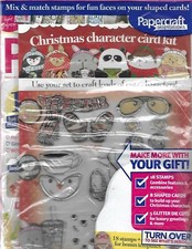 PAPERCRAFT INSPIRATIONS MAGAZINE 196 2019,18 STAMPS,8 SHAPED CARD,5 GLITTER DIE