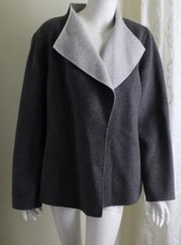 Talbots Sz XL Chic Fleeced Wool Unlined Very Soft Fabulous Blazer Jacket