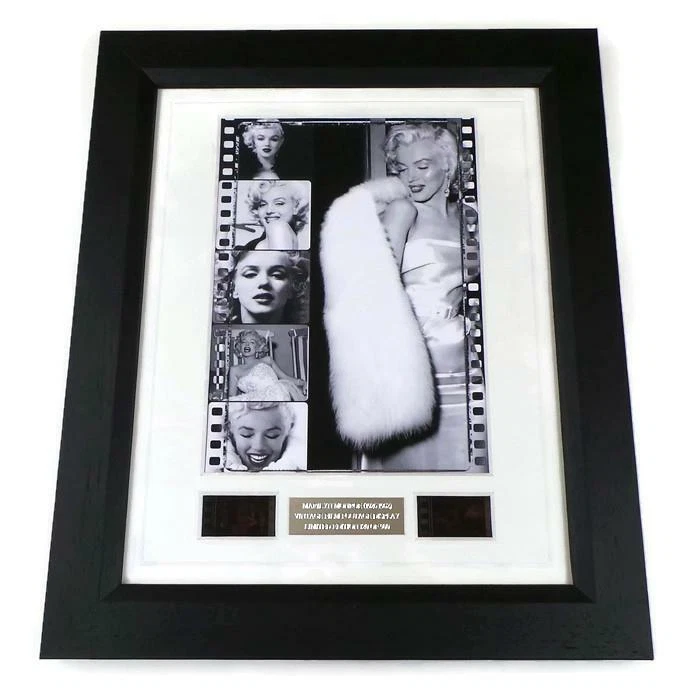 LUCKY MONKEY GIFTS MARILYN MONROE FILM CELLS ORIGINAL VINTAGE HOLLYWOOD MOVIE MEMORABILIA GIFT