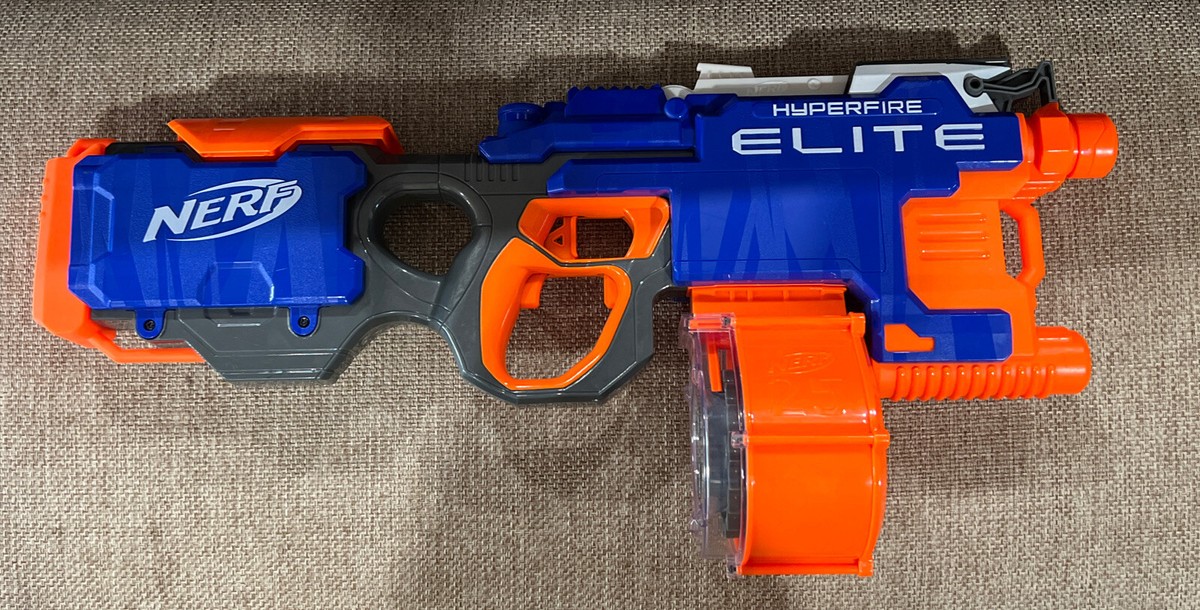 NERF N-strike Elite Hyperfire Blaster With 25 Dart Drum