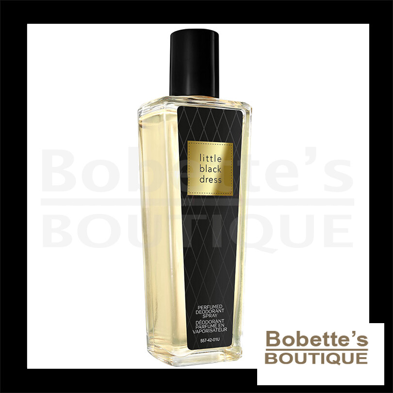 Déodorant Parfumé Avon Little Black Dress - Brume Corps 75ml, Senteur Fleurie Et Boisée