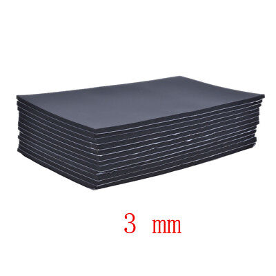 2 X Car Sound Proofing Deadening Insulation 3mm Closed Cell Foam 50X300CM SM 