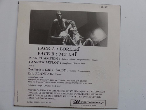 ISBIE Lorelei / My lai ISB 001 RRR rock new wave autoproduit france - Picture 2 of 2