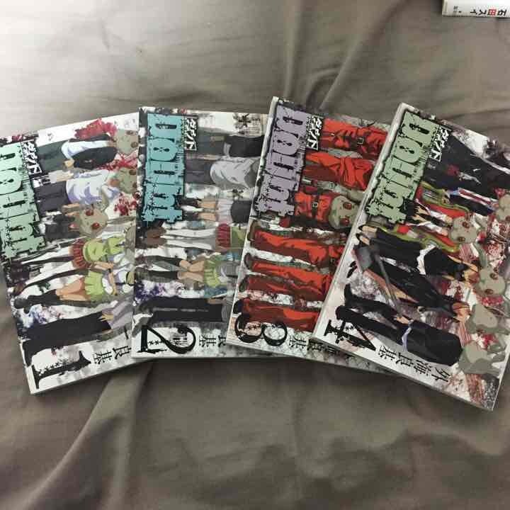 Juego completo de cómics manga japoneses Doubt Vol.1-4 envío gratuito desde Japón