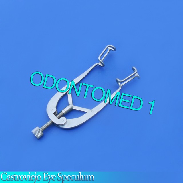 Castroviejo Eye Ophthalmic Speculum With Adjustable Mechanism Blades eBay