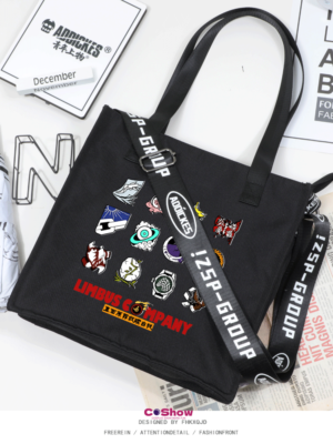 Anime Limbus Company High-capacity Handbag Cosplay Student Teenage