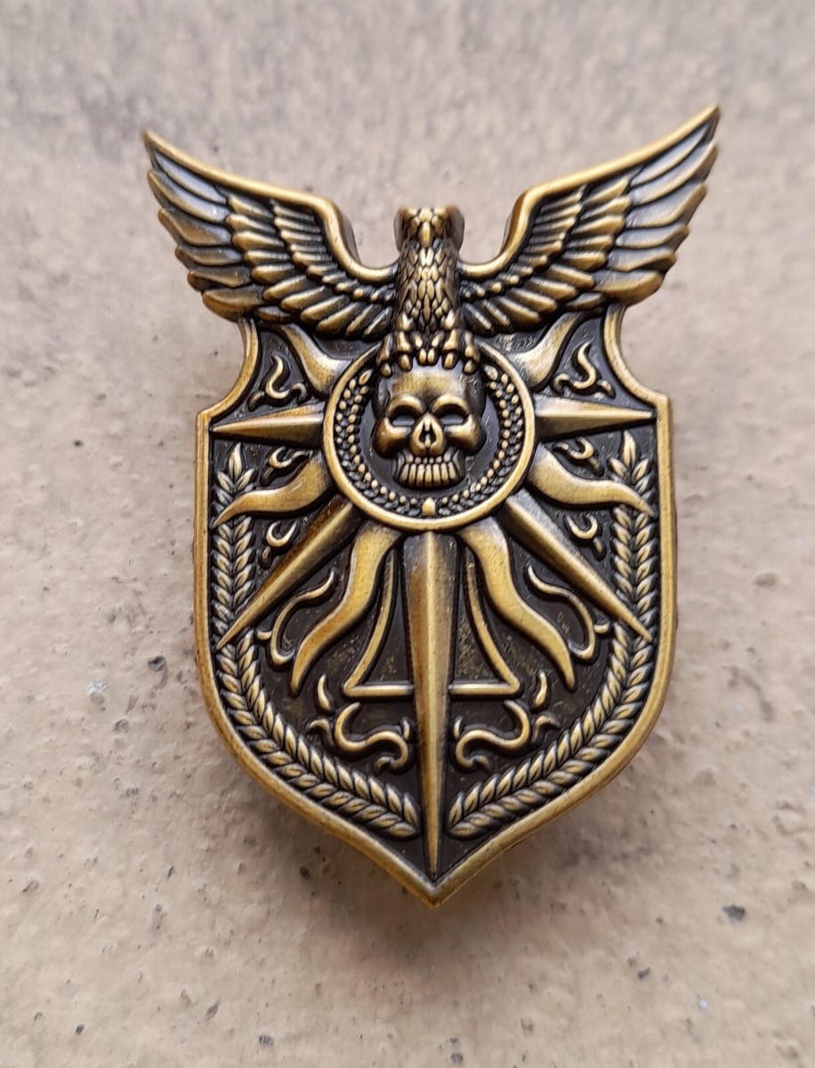 Boutons De Manchette Warhammer 40k Ork Symbol - Métal Premium Licence Officielle