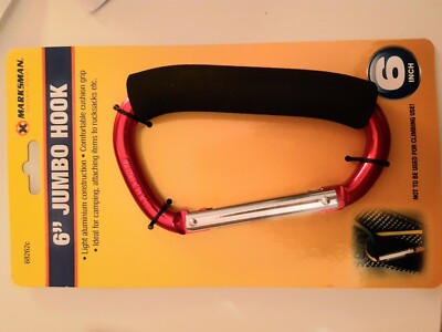 Amtech Jumbo Karabiner Karabinerhaken Clip gefedert Tragetasche Einkaufstasche UK