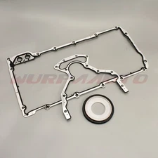 Engine Oil Pan Gasket & Crankshaft Seal For Cadillac Chevy GMC 4.8/5.3/6.0/6.2L