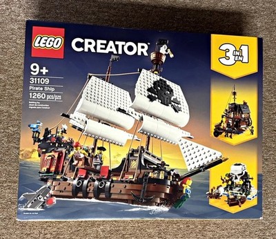 LEGO Creator 3-in-1 Pirate Ship Set 31109 