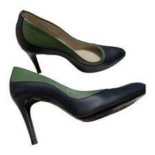 Balenciaga Pumps EU 38 US 8 Blue Leather