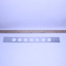 Holdrite Flat Bracket w/ 1-3/8" Keyed Holes Galvanized 20" 103-18/UPC