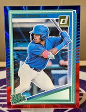 2025 DONRUSS BASEBALL RED & BLUE LASER KENDALL GEORGE