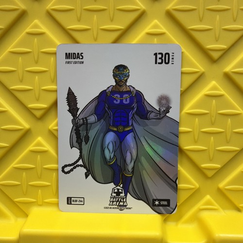 Bo Jackson Battle Arena MIDAS ~ 1ST EDITION ~ Blizzard Battlefoil BLBF-244