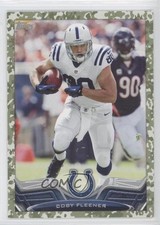 2013 Topps Military Border 329/399 Coby Fleener #207 0w6