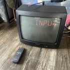 Sharp 13J M100 1997 13 CRT Television Retro Gaming TV Tested read