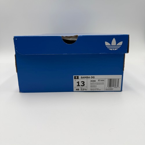 adidas Samba OG Glory Grey Charcoal Gum Men’s Size 13 JR0886 NEW - Photo 6/12