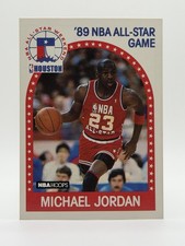 NBA Hoops 1989-90 Basketball Michael Jordan #21 All-Star Game Chicago Bulls