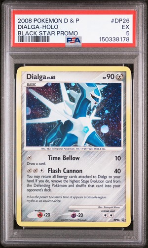 Dialga graded PSA 5 for sale on eBay