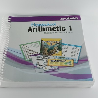 Homeschool Arithmetic 1 Curriculum Lesson Plans ABeka
