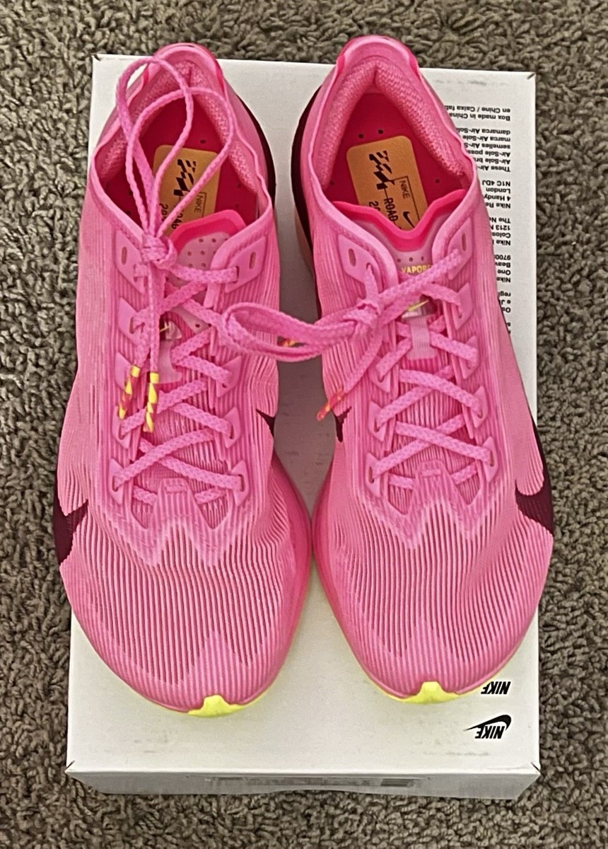 Size 5.5W- Nike ZoomX Vaporfly 4 Pink Spell Running Shoes HF6412