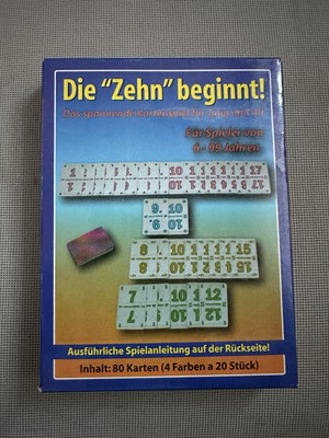 Die ''Zehn'' beginnt - Kartenspiel (2014)