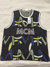 PUMA x MCM Men s Limited Edition Graphic Tank Top Black Multicolor Size XL