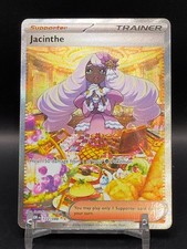 Pokémon Jacinthe Trainer Supporter POR 122/088 Full Art Holo Rare