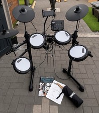 AxusElectronic Digital Drum Kit Package with Stool, Sticks and Headphones