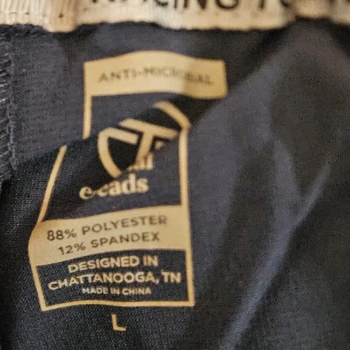 Nwt Essential Threads Mens Navy Mikel Drawstring Jogger Anti- Odor Scrubs L - Picture 19 of 20