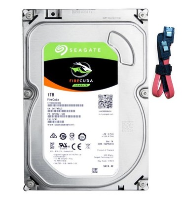 Seagate FireCuda 1TB SSHD ST1000DX002 3,5 Zoll SATA III Festplatte - TOP Zustand