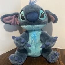 Disney Store Lilo  Stitch Plush Stitch 14" Stuffed Animal Stitch As Dog