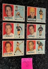 1957 Topps Football PITTSBURGH STEELERS LOT.........6 DIFFERENT