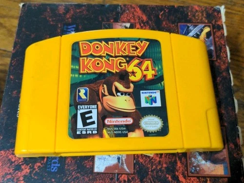 New ListingDonkey Kong N64 (N64) Cartridge Only - Authentic Great Condition
