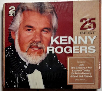 Kenny Rogers:  25 Best [CD] 2-Disc Set, 2008, Madacy  - TFE2 53940