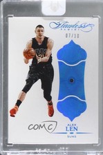 2015-16 Panini Flawless Sapphire 7/10 Alex Len #102 6fs