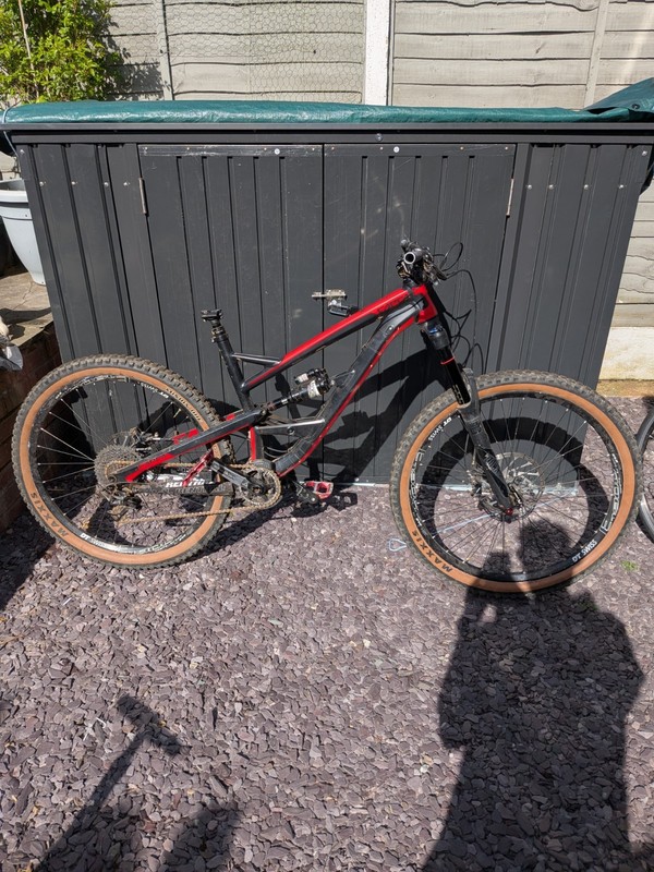 YT Capra AL Full Suspension Mountain Bike Size M 2017