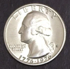 1976 S Bicentennial Quarter BU 40% Silver  Lot 4547