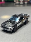 Hot Wheels Redline, Mustang Boss Hoss, Chrome, White Inter., Hong Kong, Club Car