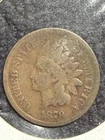 1879 1c Indian Head Liberty One Cent Penny Variety 3 Bronze Circulated VG