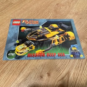 LEGO Alpha Team: Alpha Team Navigator and Rov (4792) 100% Complete With Manual 