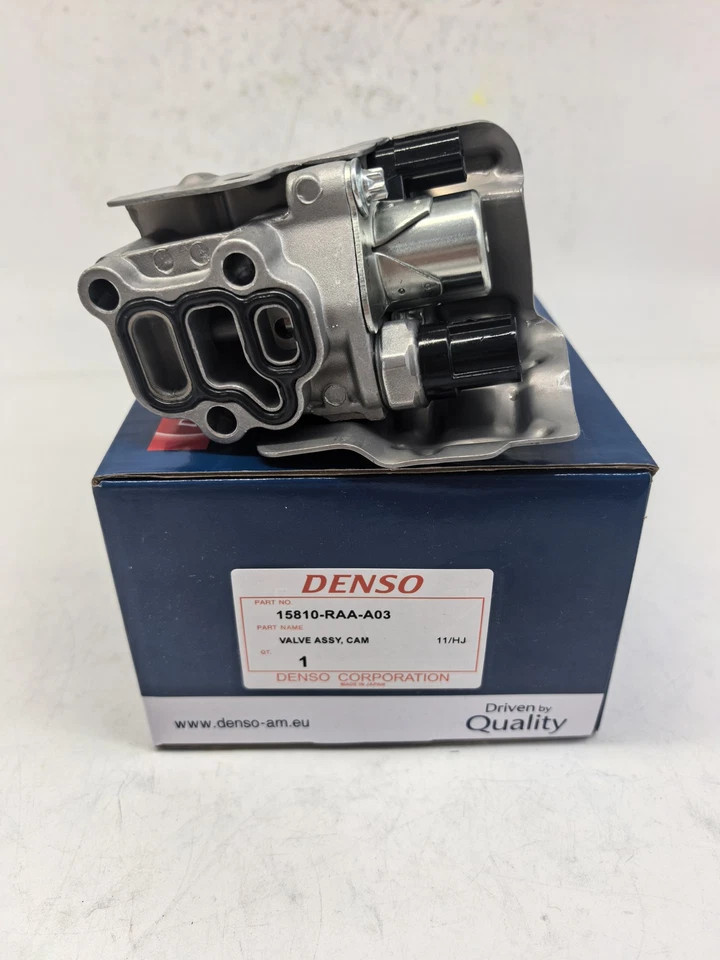 15810-RAA-A03 For HONDA ACURA VTEC SOLENOID SPOOL VALVE W/GASKET NIB Denso Foto 2 de 4