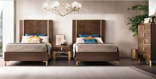 Schlafzimmer Luxus Bett Doppel Betten Holz 120x200cm Royal Bett Luxus Bett Neu