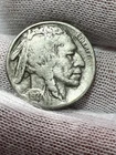 1927 S Full Date 1/2 Horn Higher Grade Buffalo Nickel -  Better Date US Coin!