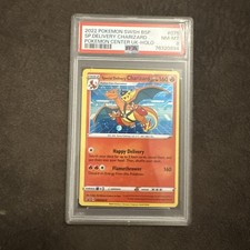 2022 POKEMON SWSH BLACK STAR PROMO #075 SPECIAL DELIVERY CHARIZARD-HOLO PSA 8